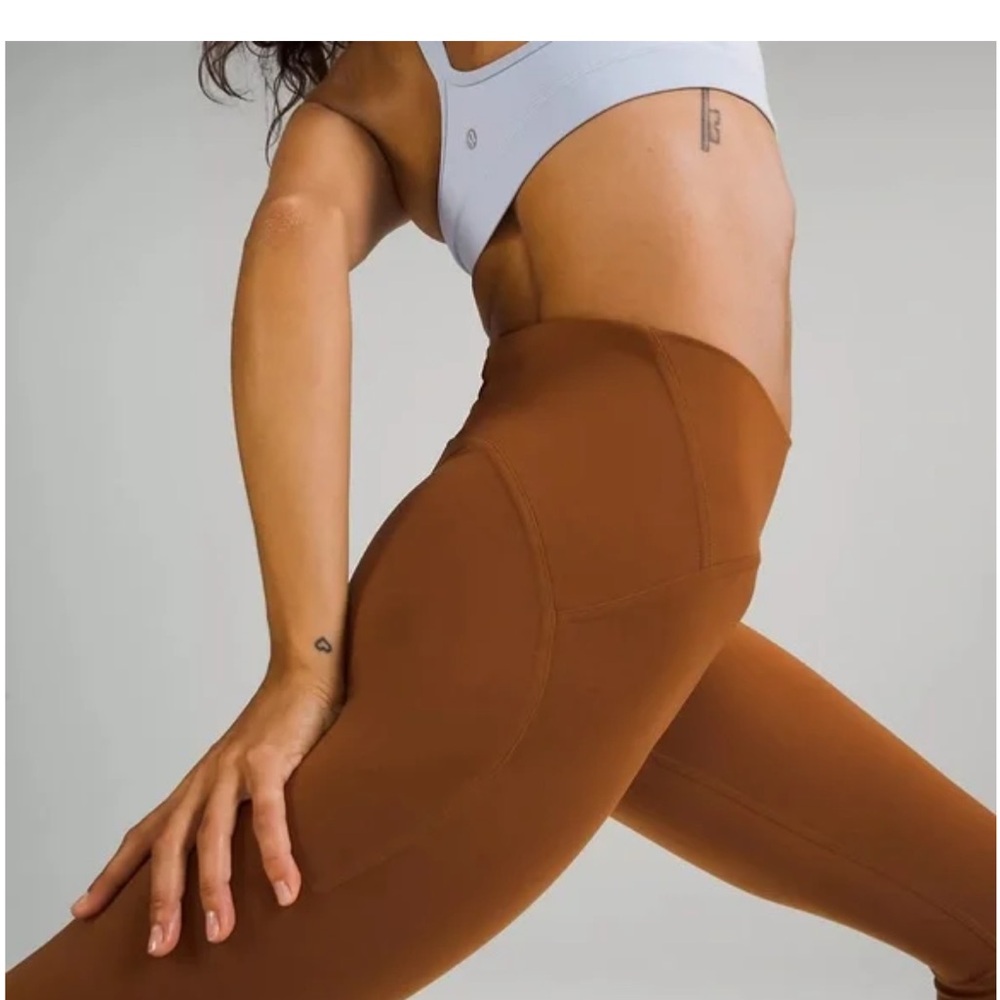 Lululemon size 4 Lululemon InStill High-Rise Tight 25” - copper